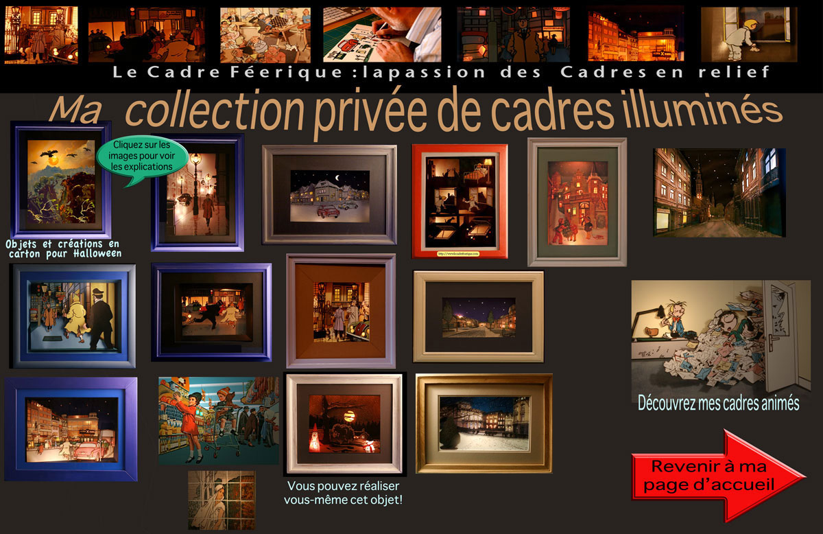 ma collection de cadres