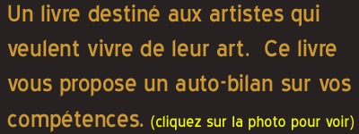 livre sur aide aux artistes crativit