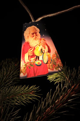 lampion de noel en papier